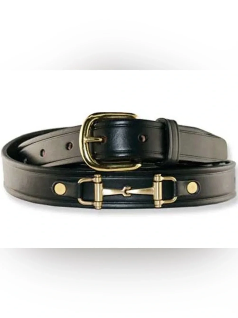 Tory Leather Snaffle Bit Belt